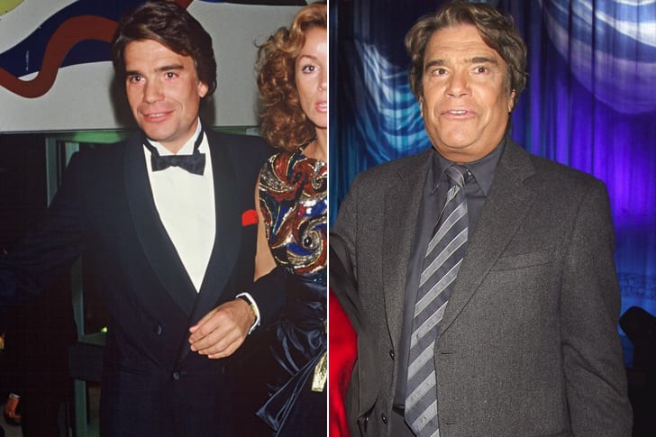 Bernard Tapie avant et après sa prise de poids