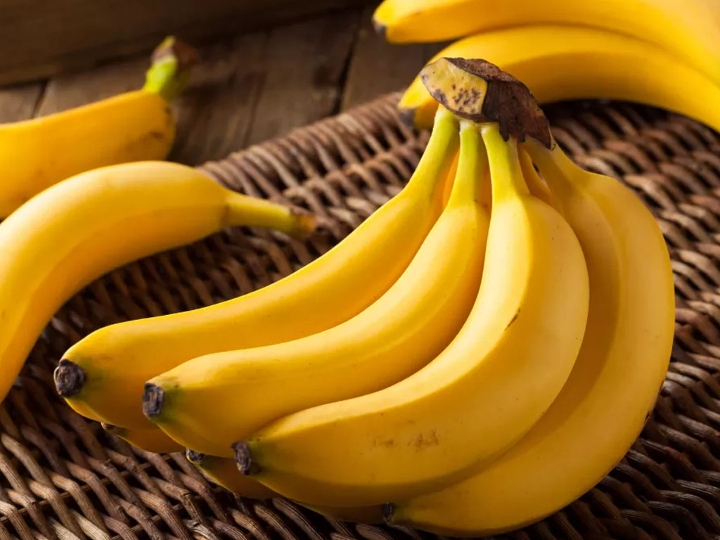 Les bananes sont enrichies de potassium et de vitamine